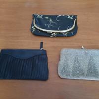 Lotto di 3 pochette da sera vintage anni ’80/’90
