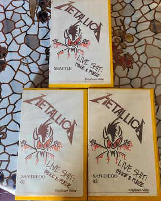 metallica live shit 3 vhs
