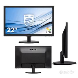 Philips Monitor 223V5LSB2 per PC Desktop 22" LED