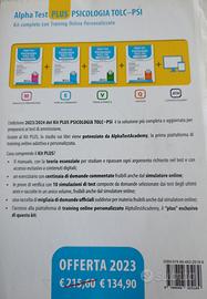 Alpha Test Plus Psicologia Tolc-PSI