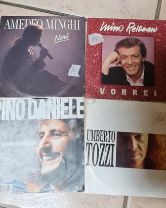 Dischi in vinile 45 giri stampe d'epoca 