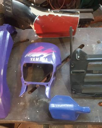 Portapacchi e plastiche yamaha xt anno 91