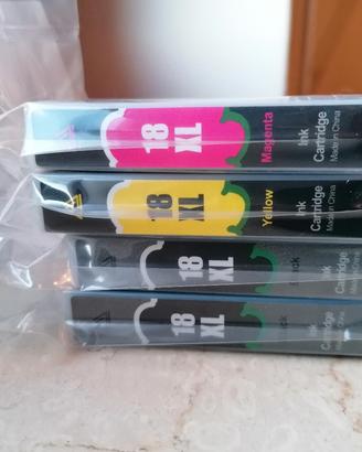 Cartucce inchiostro Epson 18XL compatibili 