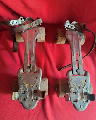 Pattini a rotelle vintage anni '70 per collezione