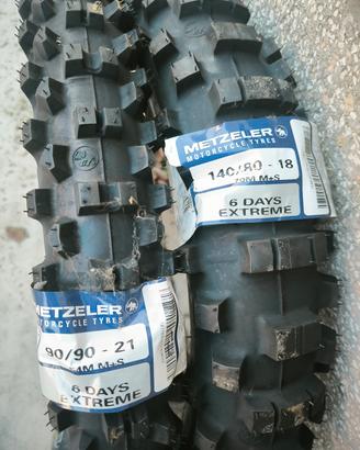gomme Metzeler da enduro nuove
