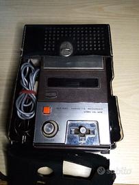 Registratore Portatile SANYO con borsello in pelle