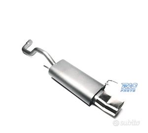 SILENZIATORE DI SCARICO PER VOLKSWAGEN VW POLO 199