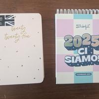 Lotto calendario Letts e agenda Mr Wonderful 