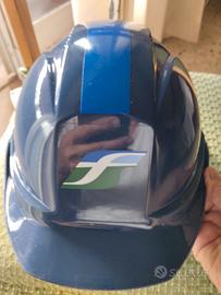 Casco antinfortunistico Ferrovie dello Stato 