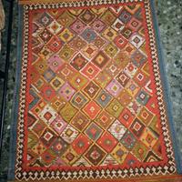 tappeto Zucchi puro cotone modello kilim afgano