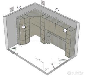 Armadio ponte con cabina
