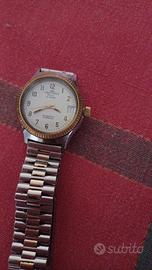 acciaio e placcato in oro 