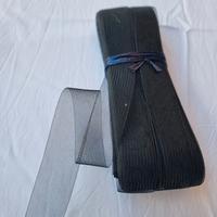 nastro crinolina nero 5 cm x 50mt