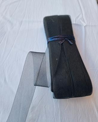 nastro crinolina nero 5 cm x 50mt
