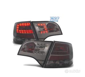 FANALI AUDI A4 B7 AVANT 05-08 LED FONDO CROMATO FU