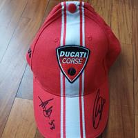 Cappellino Ducati autografato Marco Melandri