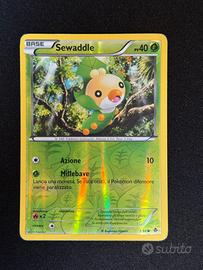 Pokemon card Sewaddle 3/98