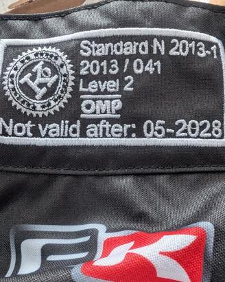 Tuta da Kart OMP NUOVA Formula K taglia 60