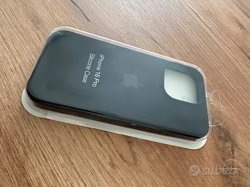 IPhone 16Pro Silicone Case Nero originale