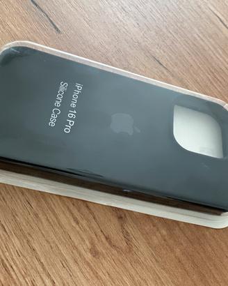 IPhone 16Pro Silicone Case Nero originale