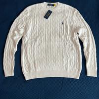 Maglione Polo Ralph Lauren taglia M Bianco