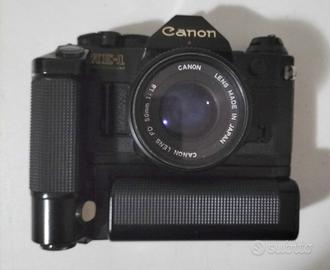 CANON AE-1 Program nera con Motor Drive MA