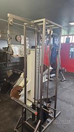 poliercolina con pacco pesi 