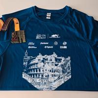 Maglia tecnica della Rome 15K 2025 + medaglia