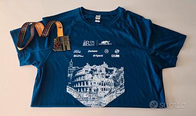 Maglia tecnica della Rome 15K 2025 + medaglia