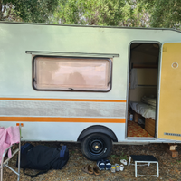 Caravan roulotte roller 4.45 5 posti letto