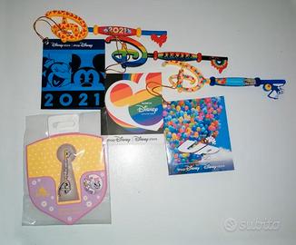 Chiavi DISNEY STORE + Mini Spilla PAPERINA