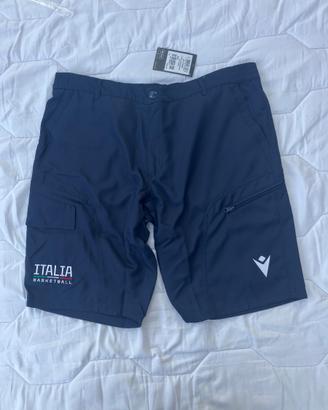 Pantaloncini cargo macron Nazionale basket