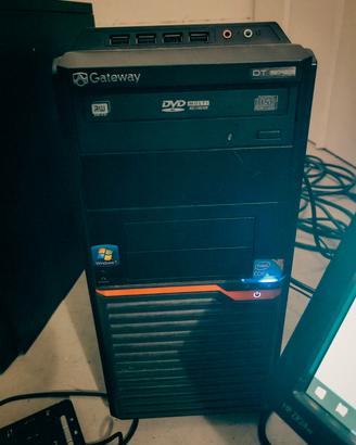 GATEWAY MINI TOWER PC, CPU I3-550 3.20 GHZ-RAM 4GB
