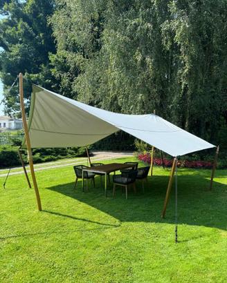 Gazebo tenda giardino impermeabile anti UV