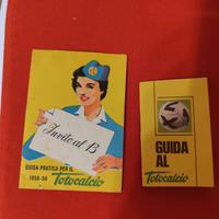 depliant totocalcio da collezione