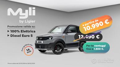 Ligier MYLI I.DEAL - motore Diesel DCI E5