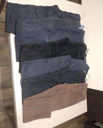 set num. 7 pantaloni uomo vari brand