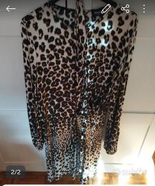 Elegante vestito Emme Marella con stampa animalier