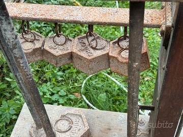 bilancia bascula vintage