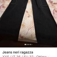 jeans Denim neri