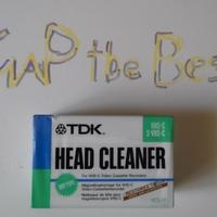 Head cleaner - pulisci testine vhs-c/s-vhs-c tdk