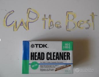 Head cleaner - pulisci testine vhs-c/s-vhs-c tdk