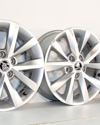 4 Cerchi Originali OCTAVIA - 16" + Sped Gratis