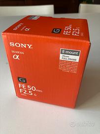 Sony SEL-50F25G - Obiettivo Full-Frame