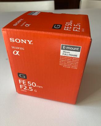 Sony SEL-50F25G - Obiettivo Full-Frame