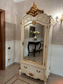 Armadio stile barocco rococò francese