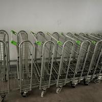 Carrelli, quattro ruote in acciaio inox