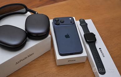Iphone 17 pro max blu + apple whatch 11 + airpods