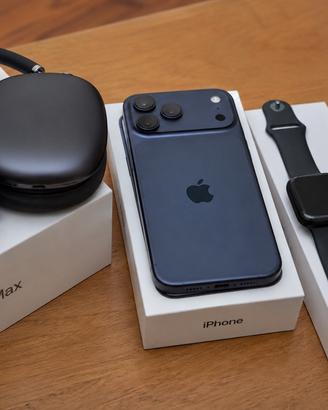 Iphone 17 pro max blu + apple whatch 11 + airpods