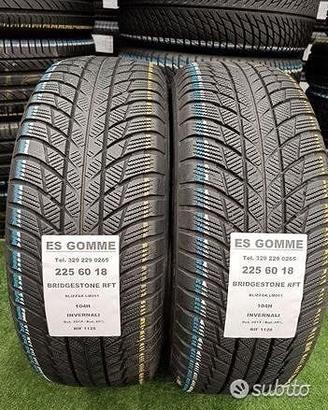 2 gomme 225 60 18 BRIDGESTONE INV RIF1128